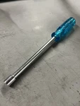 New Xcelite Usa L12 3/8" Sae Extra Long Hollow Shaft Nut Driver, Blue Teal. Fixed Price $13.99.