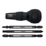 Vessel Ball Grip 1/4" Hex. Interchangeable Screwdriver (bit 3PC. (+1,. Fixed Price $18.19.
