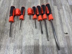 Snap-on 8 Pieces Driver Set Sgdp D542620. Fixed Price $199.01.