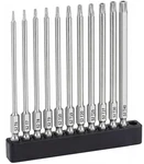 11 Piece Security Torx Bit Set (T6-T40), 1/4 Inch Hex Shank S2 Steel Magnetic.... Fixed Price $37.07.