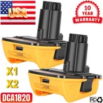 Pack 18V To Max DCA1820 Adapter Converter For Dewalt 20VOLT Liion Battery A+. Fixed Price $63.13.