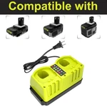 Dual-port Simultaneous Charger For Ryobi One+ Volt Battery P102 P103. Fixed Price $26.99.