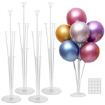 Joyypop 4 Sets Balloon Stand Kit For Table, 10 X 1.5 Inches, Pack Clear. Fixed Price $13.35.