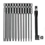 Fongmore 11PCS 75MM Torx Security Head Screwdriver Drill Set 1/4 Inch Hex Sha.... Fixed Price $12.74.