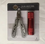 Dashing 12-IN-1 Multi Tool & Red Flashlight Set Pliers Knife Screwdriver New. Fixed Price $9.99.