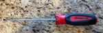 Snap Flat Tip 3/16" Red Soft Grip Cabinet Screwdriver 10" Long SGD146B. Fixed Price $35.00.
