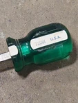 Vintage S-k Tools 72081 Mini Stubby Flat Head Screwdriver Usa. Fixed Price $6.76.