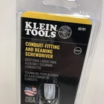 Klein Tools Conduit Fitting & Reaming Screwdriver 85191 (new). Fixed Price $21.99.