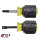 Klein Tools 85071 2-PIECE Stubby Screwdriver Set. Fixed Price $19.24.