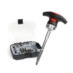 Ratcheting Muti Screwdriver Bits Sockets Set Mini Magnetic Racheting Thandle Tor. Fixed Price $20.31.