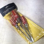 Wooden Handle Screwdriver Set, Flat Phillips 5 Pcs Pouch, Vintage China. Fixed Price $18.50.
