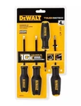 Dewalt Toughseries 4 Piece Screwdriver Set Maxfit DWHT65101 New. Fixed Price $24.95.