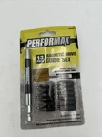 Performax 13 Piece Magnetic Driver Bit Set Phillips Square Slot - New. Fixed Price $8.49.