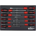 Wiha 30280 10 Piece Softfinish Cushion Grip Screwdriver Tray Set. Fixed Price $93.93.
