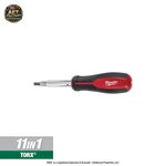 Milwaukee 11-IN-1 Multi-tip Screwdriver With Square Bits. Fixed Price $27.99.