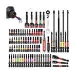 Geinxurn 82PIECES Impact Screwdriver Bits Set, Magnetic S2 Stee... Fast Usa Ship. Fixed Price $40.92.