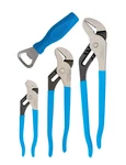Channellock 3PC Tongue & Groove Pliers Set With Bottle Opener GS-3H. Fixed Price $69.00.
