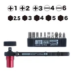 Vessel Plate Ratchet Screw Catcher Bits Set TD-73MC Made In Japan. Fixed Price $18.99.