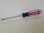Craftsman 3/16" Flat Tip Screwdriver 41247 Wf New Old Stock Usa. Fixed Price $22.95.