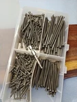 275 Pc Trimhead Square Drive Screw Kit (in Case) Assorted W/bit By Metallics. Fixed Price $38.00.