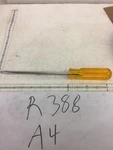 Xcelite R388 3/8" Regular Round Blade Screwdriver, Amber Handle Usa New $40. Fixed Price $9.99.