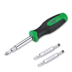 Sk 6-IN-1 Screwdriver, All One Multi-bit, S2 Steel, Suregrip Handle. Fixed Price $19.44.