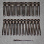 (56) Qualtool Phillips #1 Power Bits 34-1P, 1/4" Hex Drive, Single Ended, Drill. Fixed Price $59.95.
