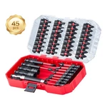 New/screwdriver Set, 45-PIECE, Magnetic Phillips, Slotted, Square, Torx Bit,. Fixed Price $30.20.