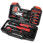 Set Hand Kit For Home Repair Diy Household Toolbox Storage Case. Fixed Price $26.99.