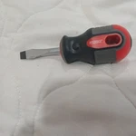 Free Shipping Task Force Stubby Flat Head Screwdriver Cushion Grip. Fixed Price $5.50.