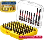 Geinxurn 83PIECES Impact Screwdriver Bits Set, Magnetic S2 Steel Torx/security. Fixed Price $39.95.