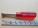 Proto J9216H - 1/2" Inch Hollow Shaft Nut Driver Red Handle 3" Usa. Fixed Price $6.95.