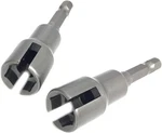 2PCS Wing Nut Driver Bit Set For Impact Drill Quick Fastening Home Improvement. Fixed Price $10.79.
