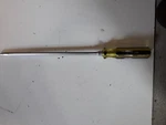 Stanley 66-162 Slotted Screwdriver 3/8X12" Round Blade 17 1/4" Oal Usa. Fixed Price $13.50.