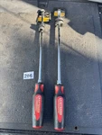Sears Craftsman Professional Usa Nos 2PC Long Flat Screwdriver Set 47166 47168. Fixed Price $64.95.