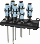 Wera 3334/6 Stainless Steel Slotted/phillips Screwdriver Set + Rack 05032060001. Fixed Price $63.99.