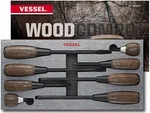 Vessel 3308EVA Wood-compo Non-slip Tang-thru Screwdriver Pcs Set. Fixed Price $81.90.