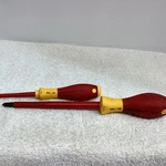 Wiha Tools Soft Finish 321N PH3 150 & PH1 X80 Phillips Insulated Screwdriver. Fixed Price $9.95.