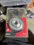 Milwaukee 48-52-5040 3" Knot Wire Cup Brush Carbon Steel (new). Fixed Price $15.00.