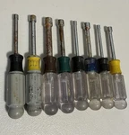 Vtg Craftsman 8PC Sae & Metric Nut Driver Set Usa 7/16 11/32 3/16 3/8 5/16. Fixed Price $29.00.