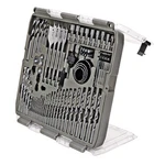 Tradespro 90-PIECE Drill Set With Screwdriver Bits, Hole Saws, Brad Point.... Fixed Price $20.38.