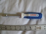 (1) New Lenox 9/16" Hex Nut Driver - Hollow Shaft Comfort Grip. Fixed Price $18.90.