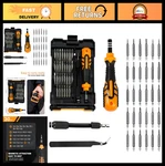 Jakemy 33-IN-1 Precision Screwdriver Set With Magnetic Tips And Tweezers. Fixed Price $30.99.