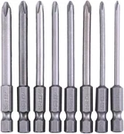 Rocaris 8 Pack Magnetic Hex Cross Phillips Pcs Long, Grey. Fixed Price $10.13.