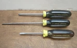 Vintage Stanley Workmaster Screwdrivers Set Jc Penney Branded Of 3 Nice!. Fixed Price $30.00.