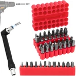 46PCS Security Bit Set With Torx, Square, Metric & Sae Hex, Torq, Ph.... Fixed Price $35.92.