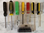 Multi-bit Nut Driver, Flat Drivers, & Set Of Tips. Fixed Price $17.00.