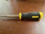 Stanley 6-IN-1 Screwdriver. Fixed Price $10.99.