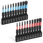 Arucmin Allen Wrench Drill Bit Set, 20-PIECE Hex One Size, Red & Blue. Fixed Price $15.17.