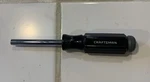 Craftsman 49099 Z Wf 4" Shank Magnetic Bit Driver W/ Storage Black Handle. Fixed Price $21.90.